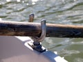 Rowing boat detail Royalty Free Stock Photo