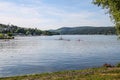 Rowing Boat Racing, Brno, Czech Republic Royalty Free Stock Photo