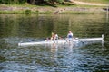 Rowing Boat Racing, Brno, Czech Republic Royalty Free Stock Photo