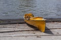 Rowing boat by the tiger river argentina