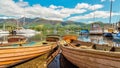 Rowing boats on Derwentwater