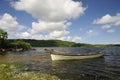 Rowing Boats on Lough Inchiquin Royalty Free Stock Photo