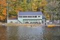 The rowing club-house on DjurgÃÂ¥rden, Stockholm Royalty Free Stock Photo