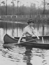 Rowing down the river