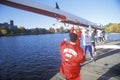 Rowing event Royalty Free Stock Photo