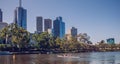 Rowing on the Yarra river