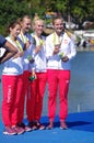 Rowing women's Quadruple Sculls bronze medalist in Rio2016