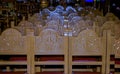 Church Pew. Isolated Royalty Free Stock Photo