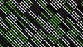 Rows of colored stripes move diagonally. Animation. Beautiful simple background of colored stripes moving diagonally