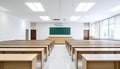 University Lecture Hall Ready for Students Royalty Free Stock Photo
