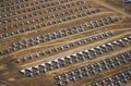 Rows of F-4 Military Aircraft, Davis Montham Air Force Base, Tucson, Arizona Royalty Free Stock Photo