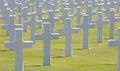 The American military cemetary in Luxembourg Royalty Free Stock Photo