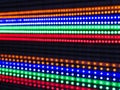 Rows of Illuminated LED Lights