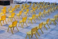 Rows of little chairs