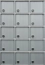 Rows of mailboxes