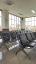 Rows of priority seats - stock photo