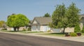 Residential neighborhood in Shoshone Falls Idaho state Royalty Free Stock Photo