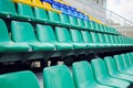 Rows Of Seats Royalty Free Stock Photo