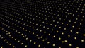 Rows of small same size stars moving and rotating. Animation. TIny spinning stars or snowflakes.