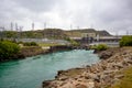 Roxburgh Hydro Dam, Clutha River, New Zealand Royalty Free Stock Photo
