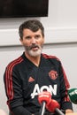 Roy Keane at the pre-match press conference at Pairc Ui Chaoimh, for the Liam Miller Tribute match