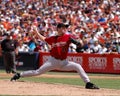 Roy Oswalt, Houston Astros pitcher. Royalty Free Stock Photo