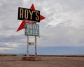 Roy`s Cafe and Motel Iconic Sign Route 66