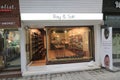 Roy and salt shop in Seoul, South Korea Royalty Free Stock Photo