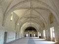 Royal Abbey at Fontevraud l`Abbaye in the Loire Valley, France