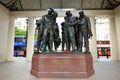 The Royal Air Force Bomber Command Memorial is a memorial in Green Park, London, commemorating the crews of RAF Bomber Command who