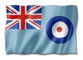Royal Air Force Ensign, UK Royalty Free Stock Photo