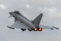 Royal Air Force Eurofighter Typhoon Jet Aircraft Royalty Free Stock Photo