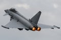 Royal Air Force Eurofighter Typhoon Jet Aircraft Royalty Free Stock Photo