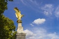 Royal Air Force Memorial on nice autumn day with blue sky Royalty Free Stock Photo