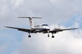 Royal Air Force RAF Hawker Beechcraft B200GT King Air Aircraft from No.45R Squadron based at RAF Cranwell.