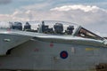 Royal Air Force RAF Panavia Tornado GR4 ZA606 of XV R Squadron based at RAF Lossiemouth. Royalty Free Stock Photo