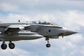 Royal Air Force RAF Panavia Tornado GR4 ZA606 of XV R Squadron based at RAF Lossiemouth. Royalty Free Stock Photo