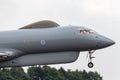 Royal Air Force RAF Raytheon Bombardier Sentinel R1 surveillance aircraft ZJ692 from No.5 Squadron based at RAF Waddington.