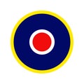 Air Force Roundel Royalty Free Stock Photo