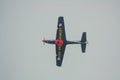 A Royal Air Force Short Tucano T1 ZF244 painted in remembrance of the end of World War I Royalty Free Stock Photo