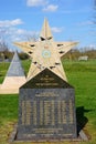 Royal Air Force 31 Squadron memorial at the National Memorial Arboretum, Alrewas. Royalty Free Stock Photo