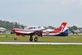 Royal Air Force Tucano Royalty Free Stock Photo