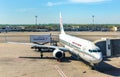 Royal Air Maroc aircraft in Casablanca Airport