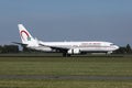 Royal Air Maroc plane landing