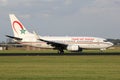 Royal Air Maroc Boeing 737-700 Royalty Free Stock Photo