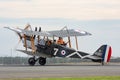 Royal Aircraft Factory R.E.8 replica British two-seat biplane reconnaissance and bomber aircraft used during the First World War Royalty Free Stock Photo