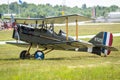 Royal Aircraft Factory S.E.5 on a grass field