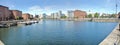 Royal Albert Dock in Liverpool Royalty Free Stock Photo