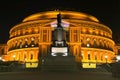 Royal Albert Hall at Night Royalty Free Stock Photo