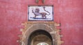 Royal Alcazars of Seville. Gate of the Lion